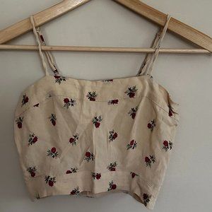 Floral Crop Top